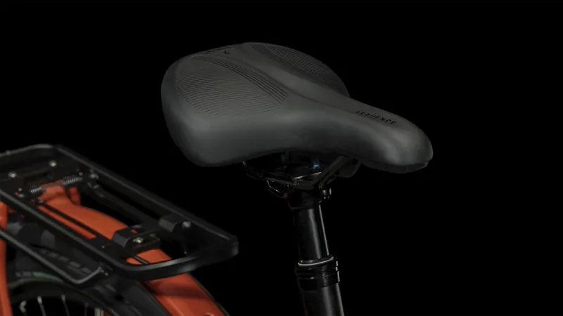 Cube Kathmandu Hybrid EXC 750 Trekking eBike in Red/Black-4